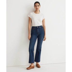 Madewell The Perfect Vintage Straight Jean Plus Size 32 Petite NWT